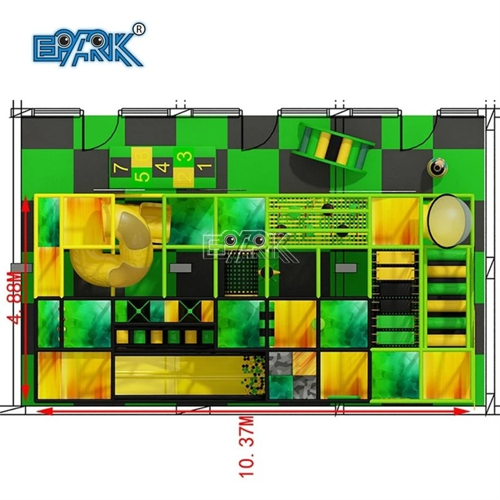 Indoor Playground Equipment for FEC & Malls