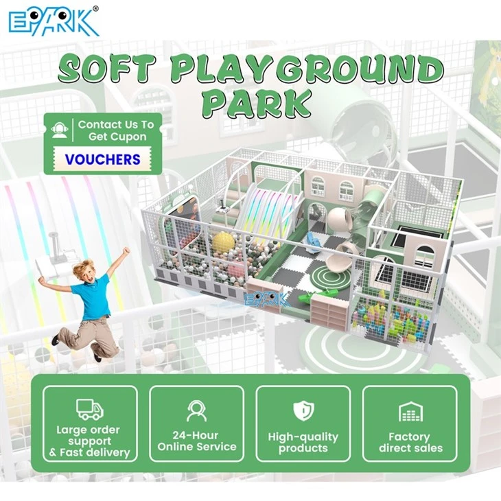 100m² Modular Indoor Playground Adventure Zone For Kids factory