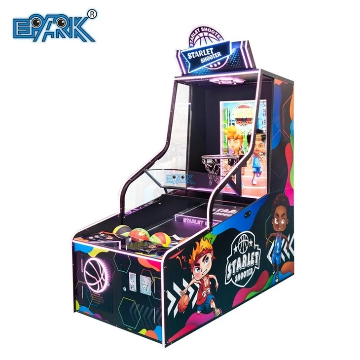 Coin Operated Basketball Shooting Arcade Machine