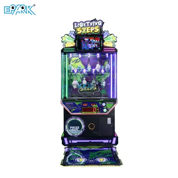 Win Big on Lightning Steps Prize Redemption Machine factory