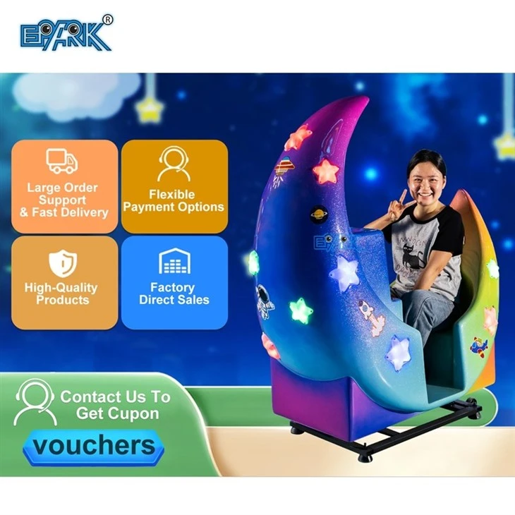 Moon Rocket Coin Operated Kiddie Rides best