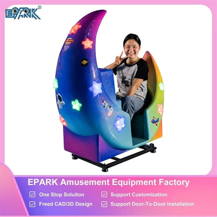 Moon Rocket Coin Operated Kiddie Rides suppliers